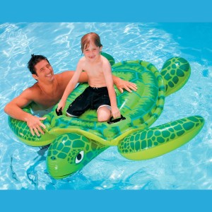 LARGE INFLATABLE TURTLE BOAT