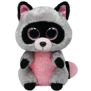 TY BEANIE BOOS ROCCO RACCOON