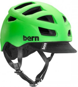 BERN ALL SEASONS BIKE HELMET BRIGHT GREEN SAFETY