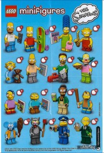 ONE RANDON SIMPSONS LEGO MINIFIGURE 2