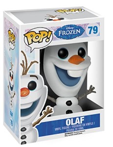 FROZEN OLAF SNOWMAN ACTION FIGURE IN BOX