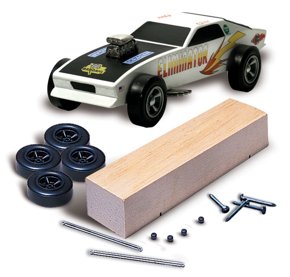 A BASIC PINEWOOD DERBY CAR KIT - Christmas Wishes Gifts.