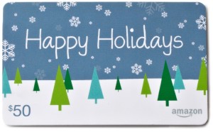 Amazon Gift Card Snowflake Card