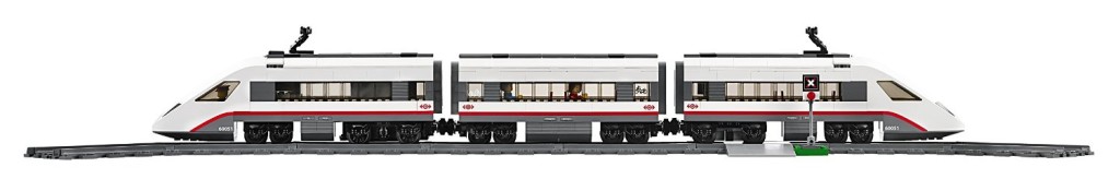 LEGO City Trains High-speed Passenger Train 60051 Building Toy profile
