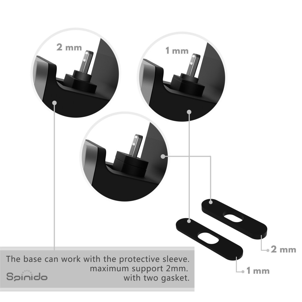 spinido iphone dock GASKETS