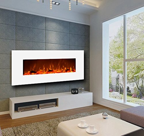 touchstone-ivory-low-profile-electric-fireplace